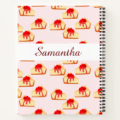 Carnet Dessert de gâteau au fromage Cherry (Dos)