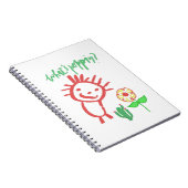 Carnet dessin à la main bébé  (Côté Droit)