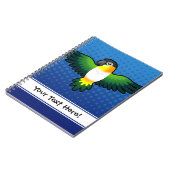 Carnet Dessin animé Caique / Inséparable / Pionus / Perro (Côté gauche)
