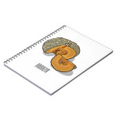 Carnet dessin animé citrouille (Côté gauche)