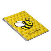 Carnet Dessin animé d'abeille à miel (Côté Droit)