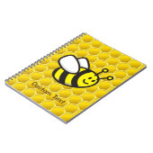 Carnet Dessin animé d'abeille à miel (Côté gauche)