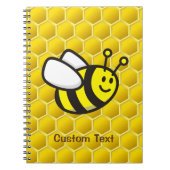 Carnet Dessin animé d'abeille à miel (Devant)