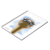 Carnet Dessin animé d'autruche indignée (Côté gauche)