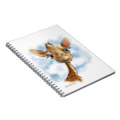 Carnet Dessin animé de bébé girafe mignon (Côté Droit)