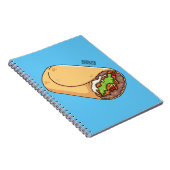 Carnet dessin animé de Burrito (Côté Droit)