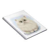 Carnet Dessin animé de chat persan (Côté Droit)