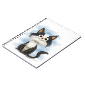 Carnet Dessin animé de chat smoking mignon (Côté gauche)
