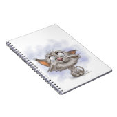 Carnet Dessin animé de chaton tabby amusant (Côté Droit)