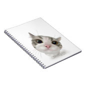 Carnet Dessin animé de chaton tabby mignon (Côté Droit)