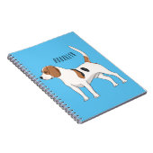 Carnet dessin animé de chien beagle (Côté Droit)
