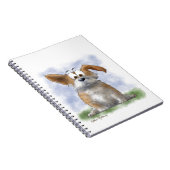 Carnet Dessin animé de Corgi mignon (Côté Droit)