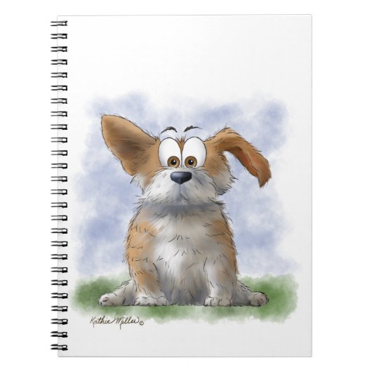 Carnet Dessin animé de Corgi mignon (Devant)