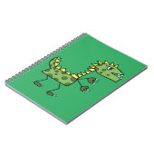 Carnet dessin animé de dinosaure t-rex (Côté gauche)