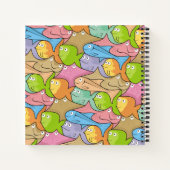 Carnet Dessin animé de poissons (Dos)