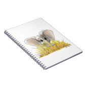 Carnet Dessin animé d'éléphant bébé mignon (Côté Droit)