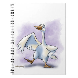Carnet Dessin animé d'oie dansante