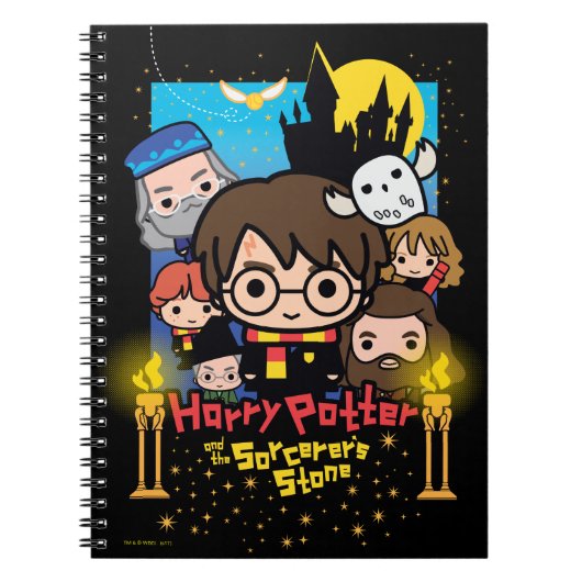 Carnet Dessin animé Harry Potter et la Pierre philosophal (Devant)