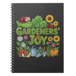 Carnet Dessin animé "Joie des jardiniers" Coloré & Fantai