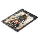 Carnet Dessin aquarelle MotoBikers (Côté gauche)