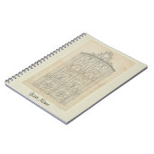 Carnet Dessin architectural français (Côté gauche)