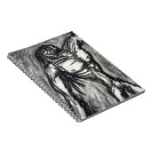 Carnet Dessin au charbon de bois : crise et dépression (Côté Droit)