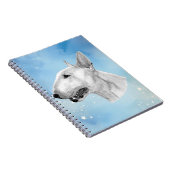 Carnet dessin au crayon Bull Terrier (Côté Droit)