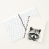 Carnet Dessin au crayon Raccoon (Intérieur)