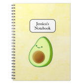 Carnet Dessin Avocado mignon (Devant)