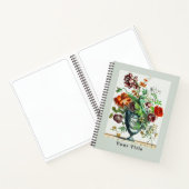 Carnet Dessin botanique historique des fleurs et des fleu (Intérieur)