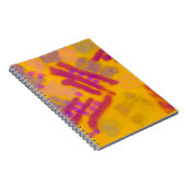 Carnet dessin créatif Abstrait. Arrière - plan couleur au (Côté Droit)
