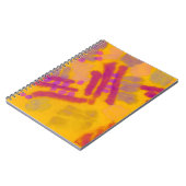 Carnet dessin créatif Abstrait. Arrière - plan couleur au (Côté gauche)
