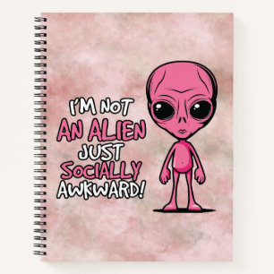 Carnet Dessin d'Alien Socialement Gêné
