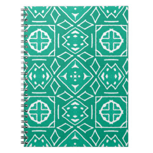 Carnet Dessin d'art africain. Impression tribale. Ikat Ch