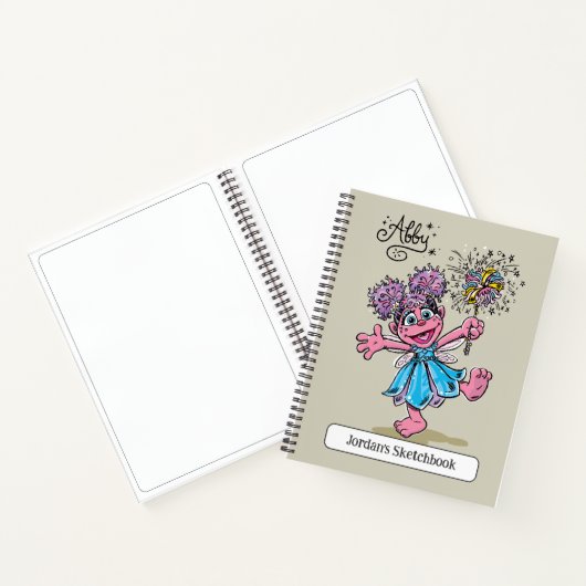 Carnet Dessin d'art rétro Abby Cadabby (Intérieur)