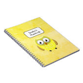 Carnet Dessin de bébé hibou (Côté Droit)