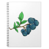 Carnet dessin de bleuet (Devant)