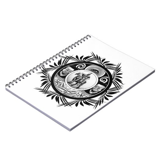 Carnet Dessin de cavalier (Côté gauche)