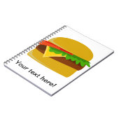 Carnet Dessin de Cheeseburger (Côté gauche)