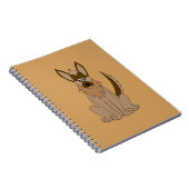 Carnet Dessin de chien Extraordinaire berger allemand (Côté Droit)