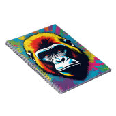 Carnet Dessin de dessin de peinture Gorilla Pop (Côté Droit)