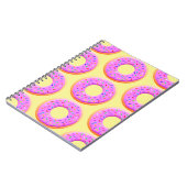 Carnet Dessin de donut mignon avec pépites (Côté gauche)