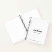 Carnet dessin de doodart blanc noir (Intérieur)