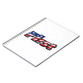 Carnet Dessin de drapeau patriotique F1rst (Côté gauche)
