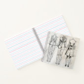 Carnet Dessin de femme (Intérieur)