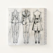 Carnet Dessin de femme (Dos)