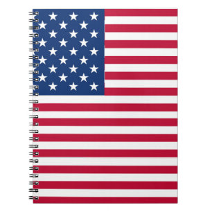 Carnet Dessin de fierté de drapeau américain USA