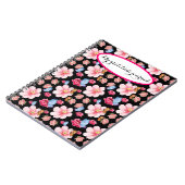 Carnet Dessin de fleurs sauvages colorées (Côté gauche)