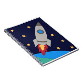 Carnet Dessin de fusée (Côté Droit)