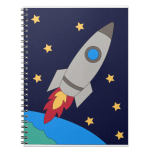 Carnet Dessin de fusée